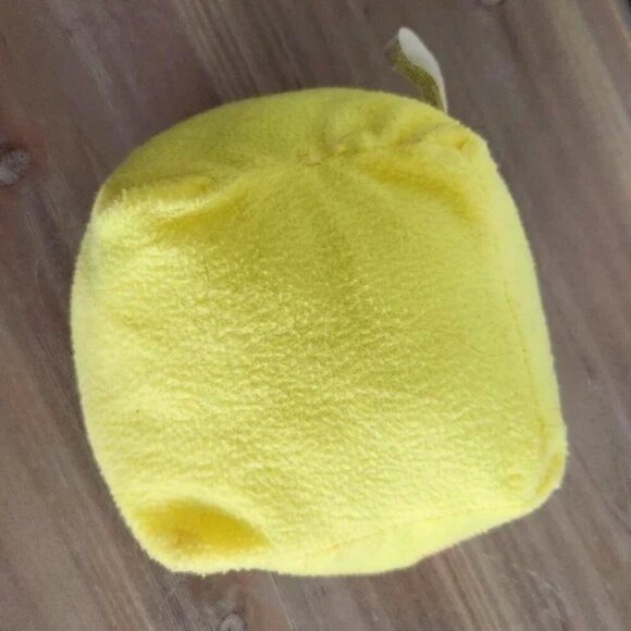 Minecraft Yellow Plush Toy โ 5"x5" โ Pre-Owned โ Pink Accents - Very Clean - Picture 8 of 10